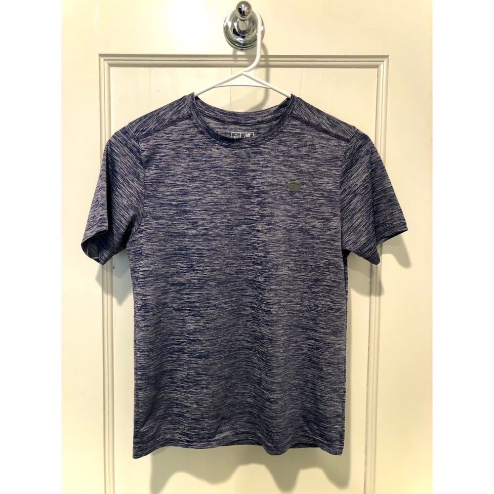 New Balance Blue Boys Short Sleeve T-shirt 10/12 boys